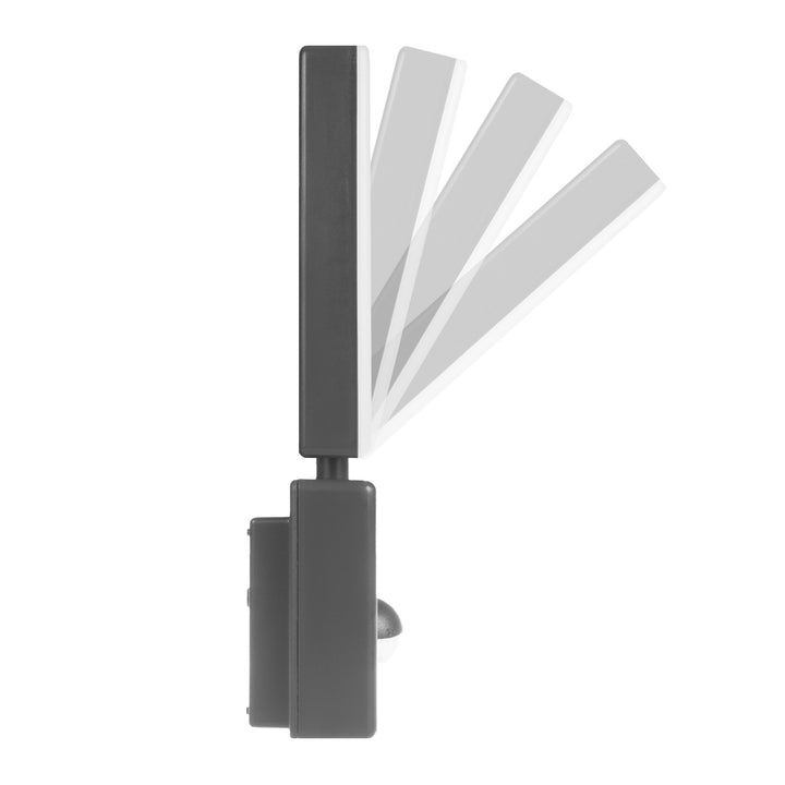 Maclean szürke 10W IP65 800lm 4000K LED lámpa mozgásérzékelővel