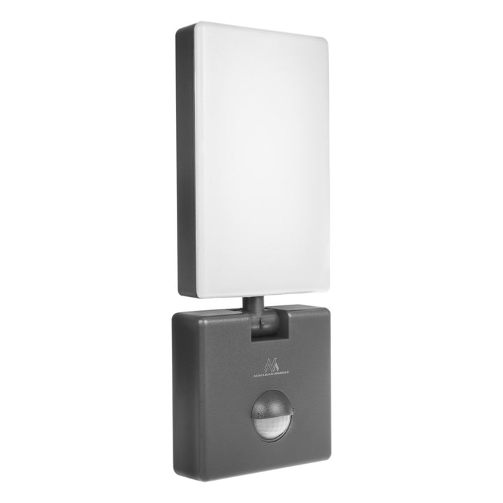 Maclean szürke 10W IP65 800lm 4000K LED lámpa mozgásérzékelővel