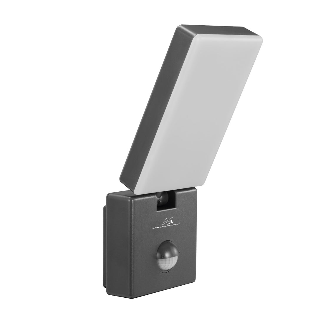 Maclean szürke 10W IP65 800lm 4000K LED lámpa mozgásérzékelővel