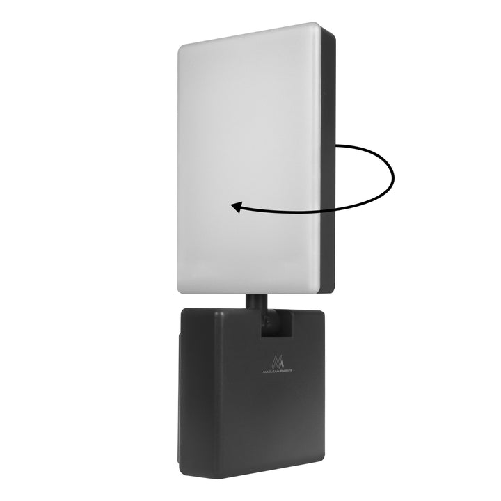 Lámpa LED Maclean MCE514 B czarna 10W 700lm IP65 4000K