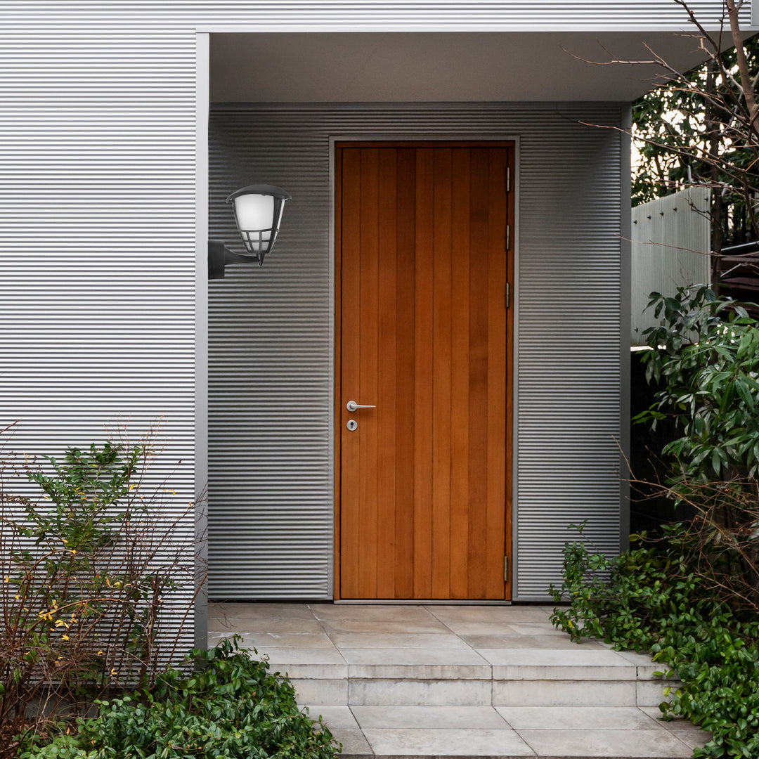 Kültéri fali lámpa 1xE27 Maclean MCE519 B fekete IP65 max 60W