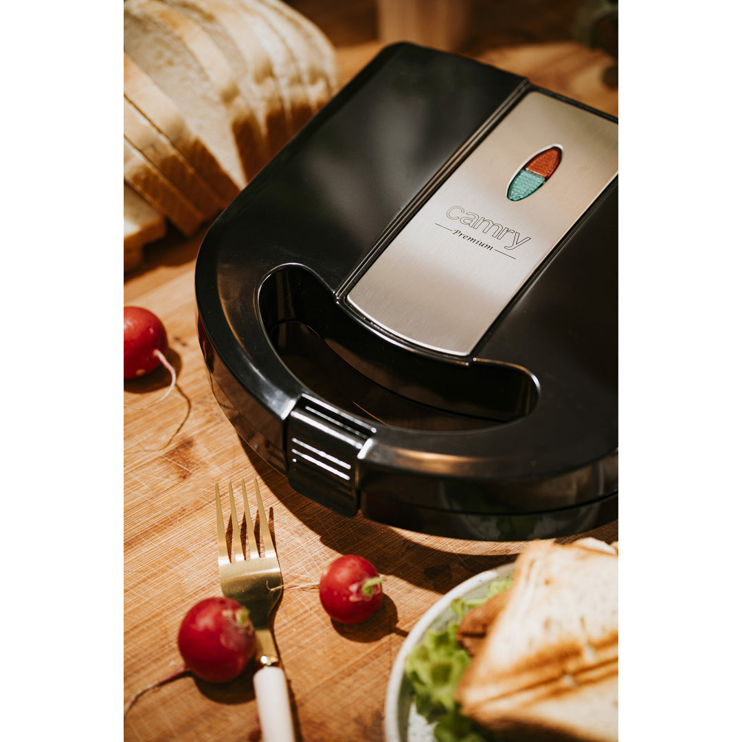 Camry multifunkciós kenyérpirító, kenyérpirító, grillsütő, diópirító, 1000W,