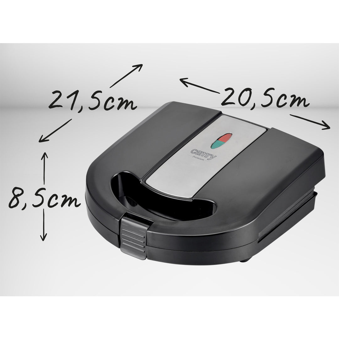 Camry multifunkciós kenyérpirító, kenyérpirító, grillsütő, diópirító, 1000W,