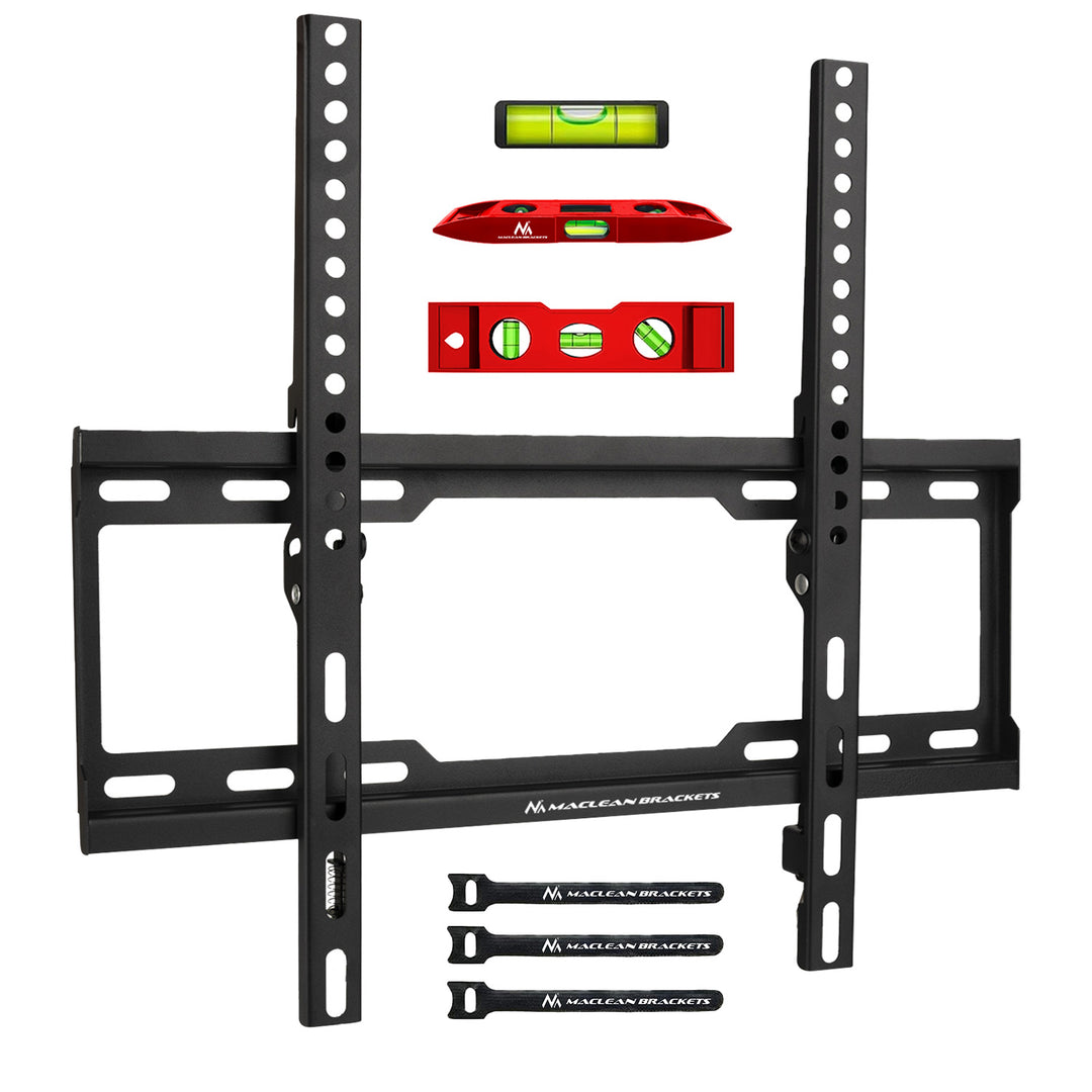 Maclean TV tartó, max VESA 400x400, 32-70", 45kg, dőlésszög állítás +0°~-10°, MC-412