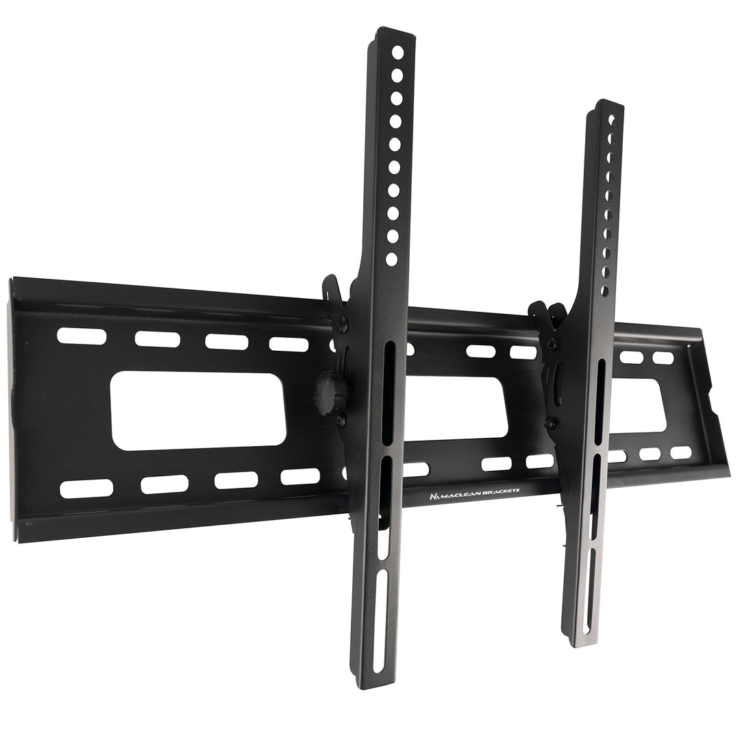 Maclean TV tartó, max VESA 600x400, 32-90", 80kg, dőlésszög állítás +15°~-15°, MC-421
