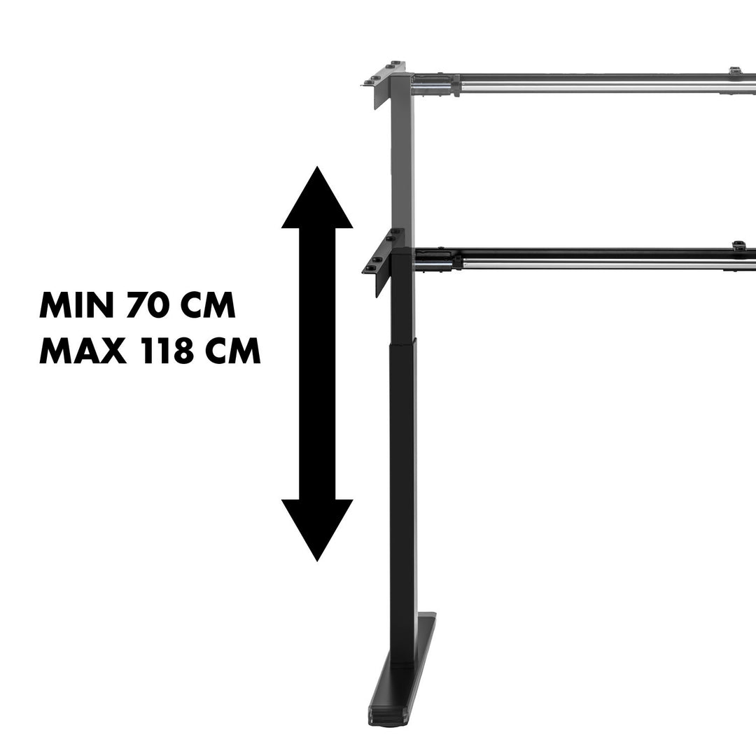Maclean MC-790NB kézi magasságállítás max 120cm