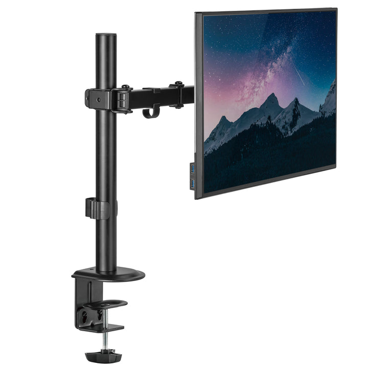Maclean asztali tartó LCD monitorhoz, 17-32", 9kg, VESA 75x75 és 100x100, dupla karos, MC-753N