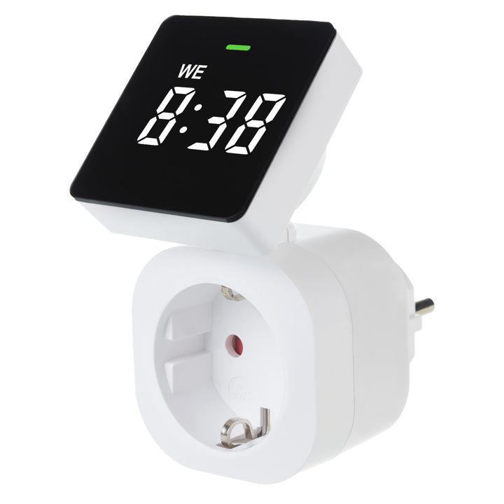 Digitális időzítő kapcsoló GreenBlue GB610 F max terhelés 16A IP20