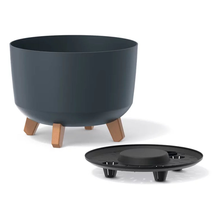 Prosperplast virágcserép, 200 mm átmérőjű, világosszürke, DGRL200-443U