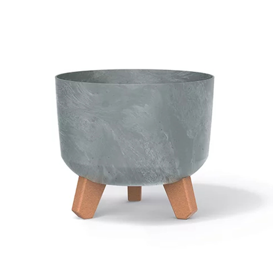 Prosperplast virágtartó, 200 mm átmérőjű, beton kivitelben, DGRL200E-422U