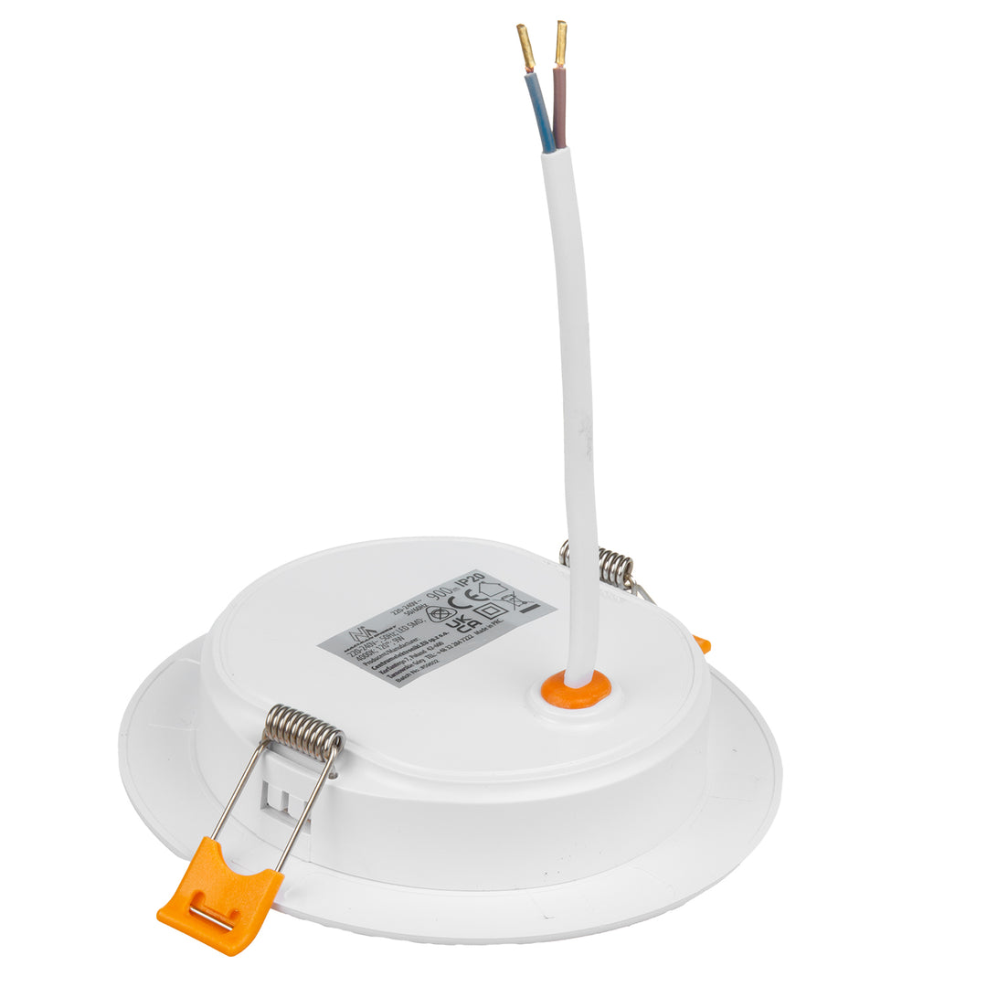 5x Maclean LED mennyezeti panel, süllyesztett SLIM, 9W, semleges fehér 4000K, 120*26mm, 900lm, MCE371 R + felületi adapter MCE376 R