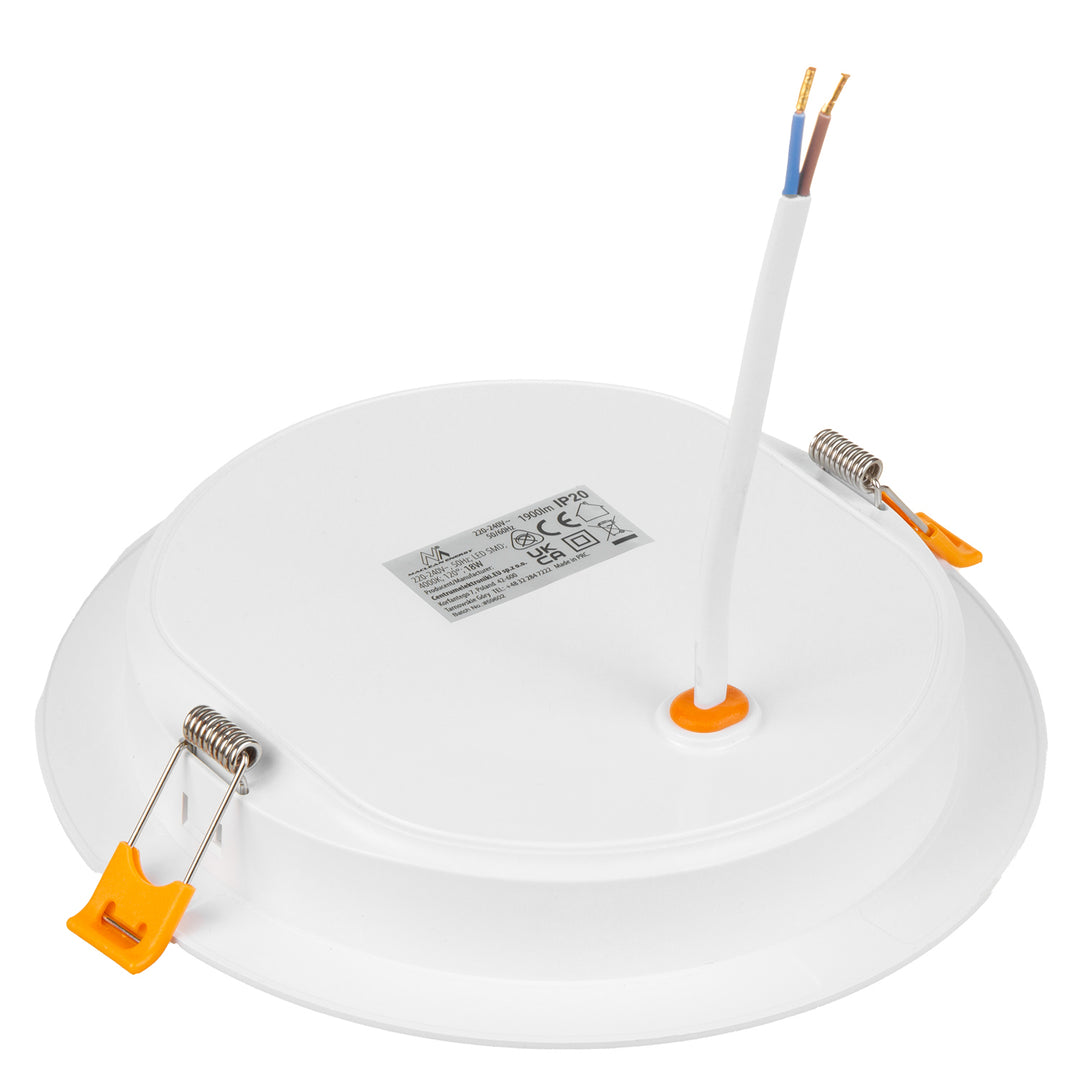 5x Maclean LED mennyezeti panel, süllyesztett SLIM, 18W, semleges fehér 4000K, 170*26mm, 1800 lm, MCE372 R + felületi adapter MCE377 R