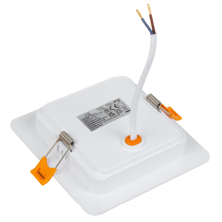 5x Maclean LED mennyezeti panel, süllyesztett SLIM, 18W, semleges fehér 4000K, 170*26mm, 1800 lm, MCE372 R + felületi adapter MCE377 R
