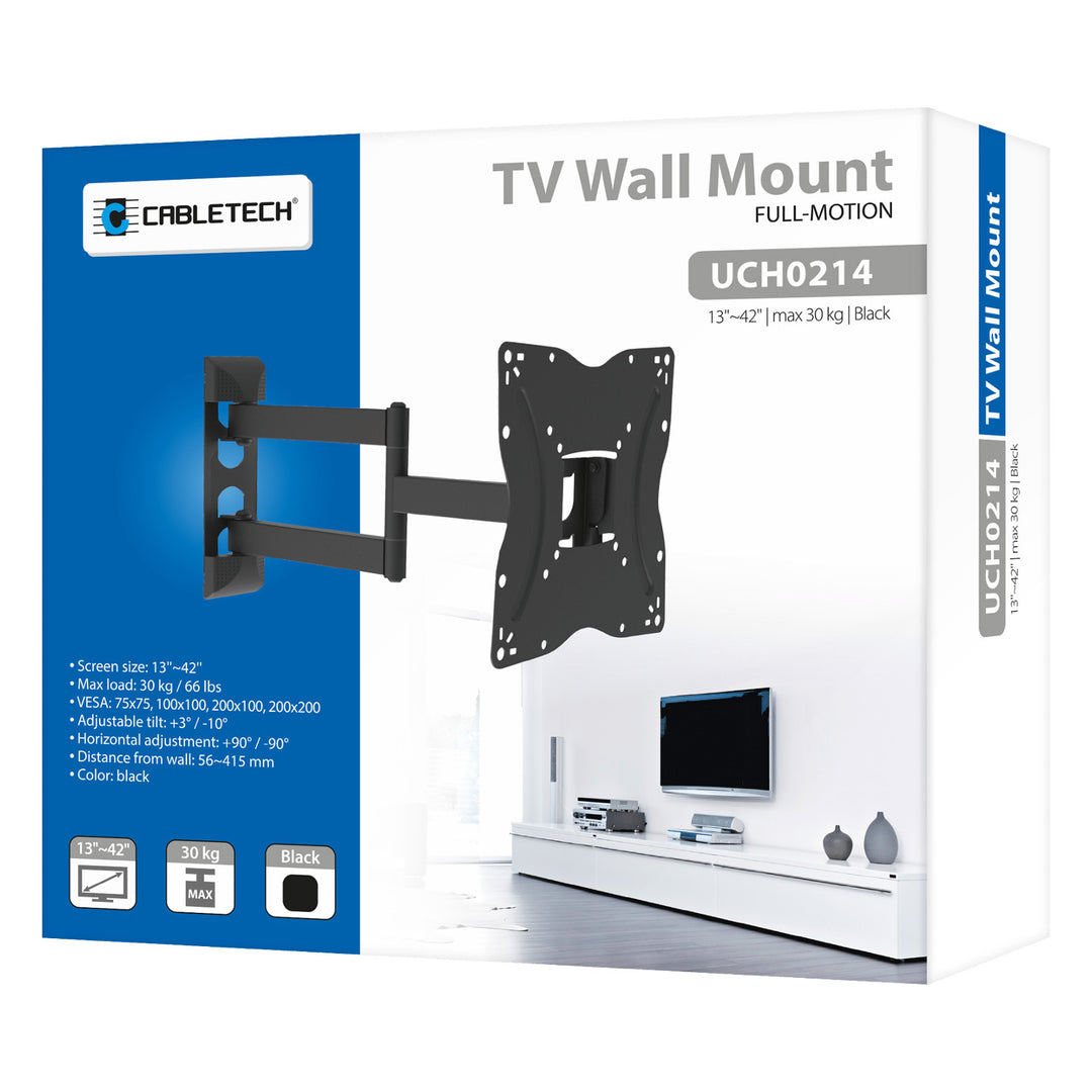 Cabletech univerzális TV tartó 13"-42" függőleges és vízszintes állítás UCH0214