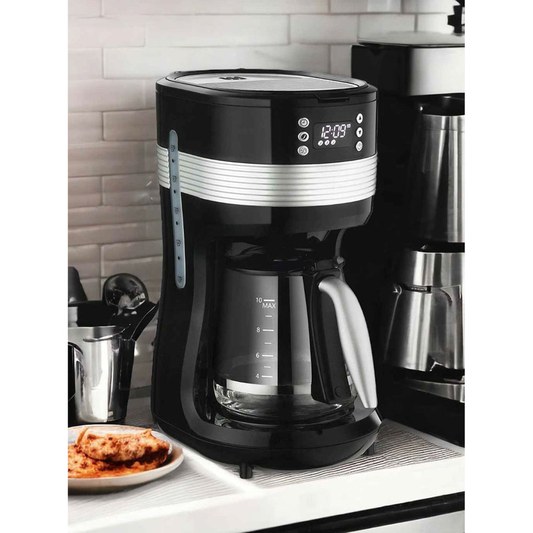 Air Essence, 1,4 L, fekete, Aroma Overflow kávéfőző