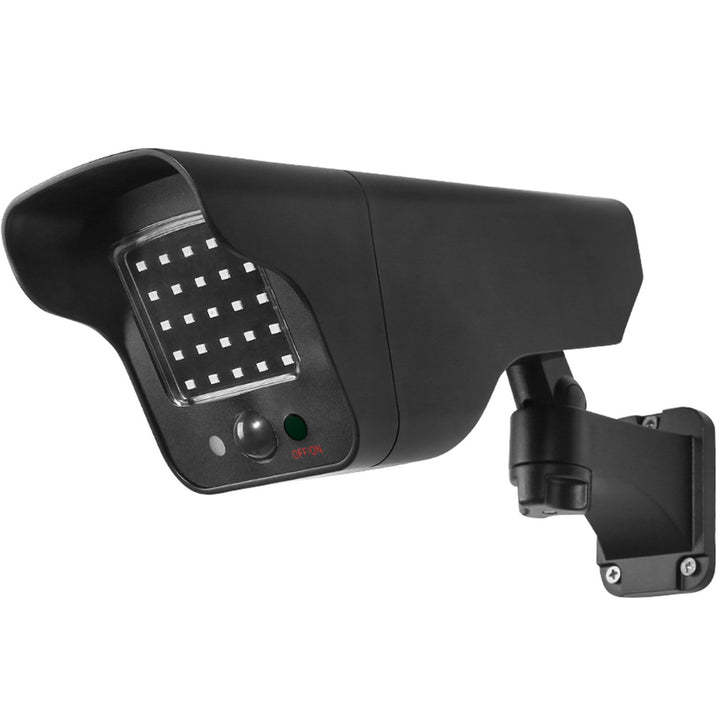 Kamera bábu SOL1803S napelemes villogó LED mozgásérzékelő LED világítás ingyenes matrica