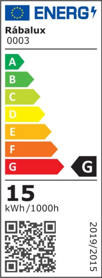 Rabalux lámpa, sós, dekoratív, mediterrán stílusú, 15W, E14, Rock
