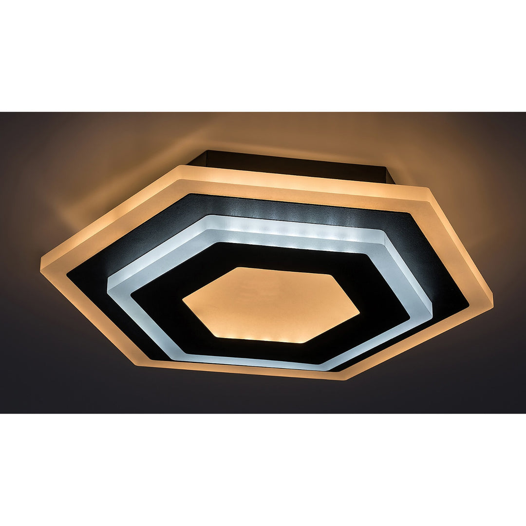 Rabalux lámpa, fali, mennyezeti, 23W, meleg és hideg szín, Bitsi