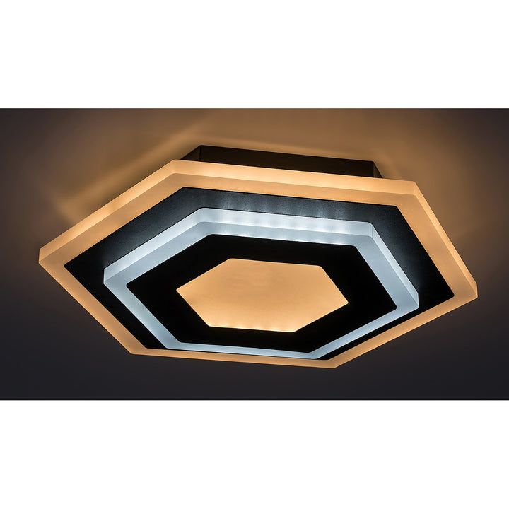 Rabalux lámpa, fali, mennyezeti, 23W, meleg és hideg szín, Bitsi