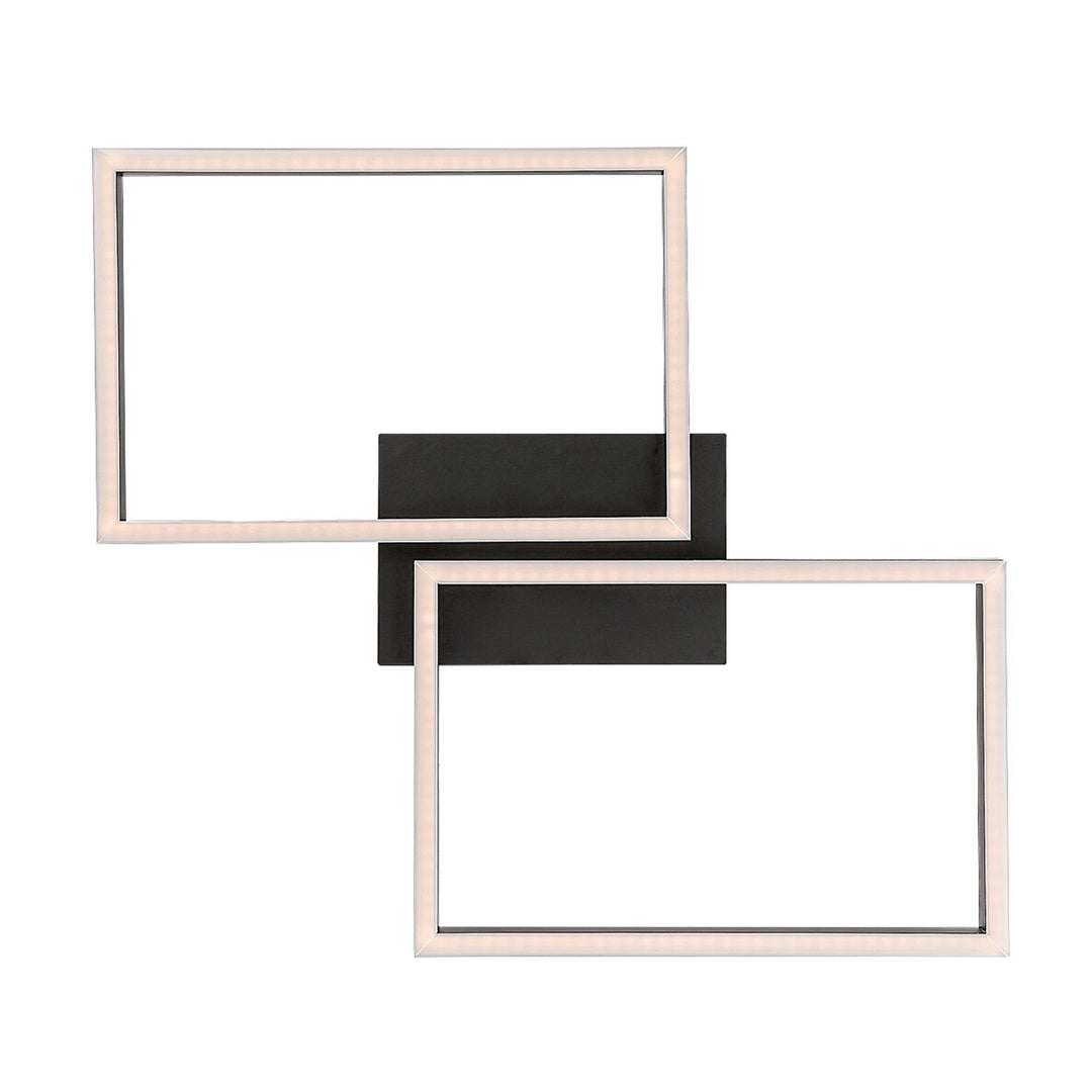 Rabalux, mennyezeti lámpa, LED 40W, fekete, távirányítóval, Ludano