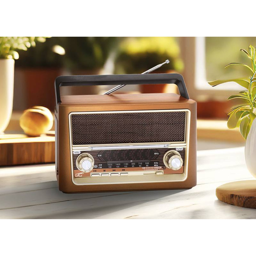 LTC hordozható rádió, Bluetooth, FM/AM/SW, USB, LXLTC118UBT