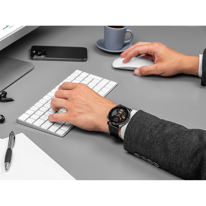 Tracer okosóra, Bluetooth 5.2, 1,3"-os érintőképernyő, 70 sportolási mód, SM7 GP+ Line