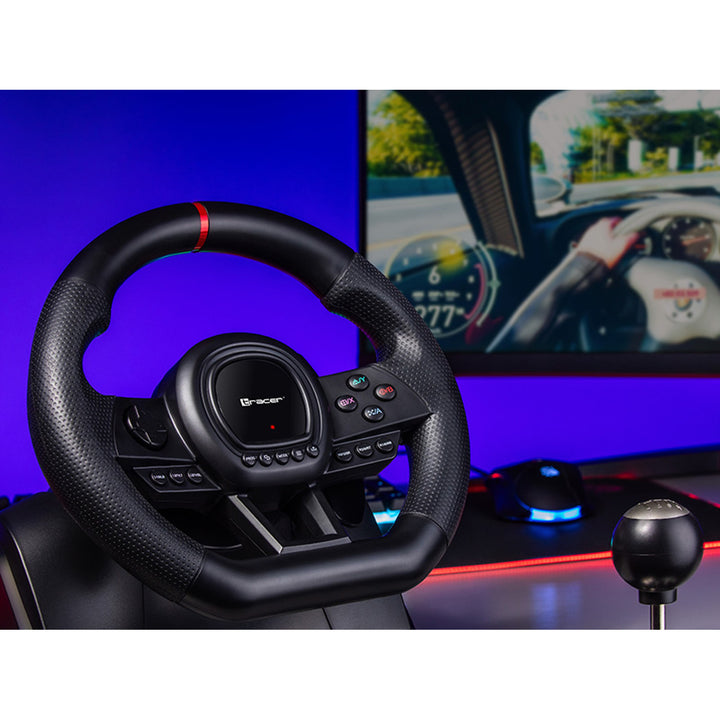 Tracer kormánykerék, váltó, pedálok, PC PS3 PS4 Xbox One Xbox360 Switch, Simracer, PC PS3 PS4 Xbox One Xbox360 Switch, Simracerhez