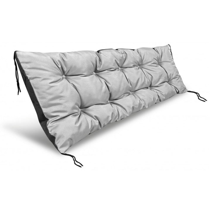 Europallet kerti pad párna világosszürke 120x40 cm