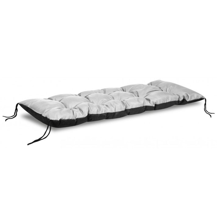 Europallet kerti pad párna világosszürke 120x40 cm