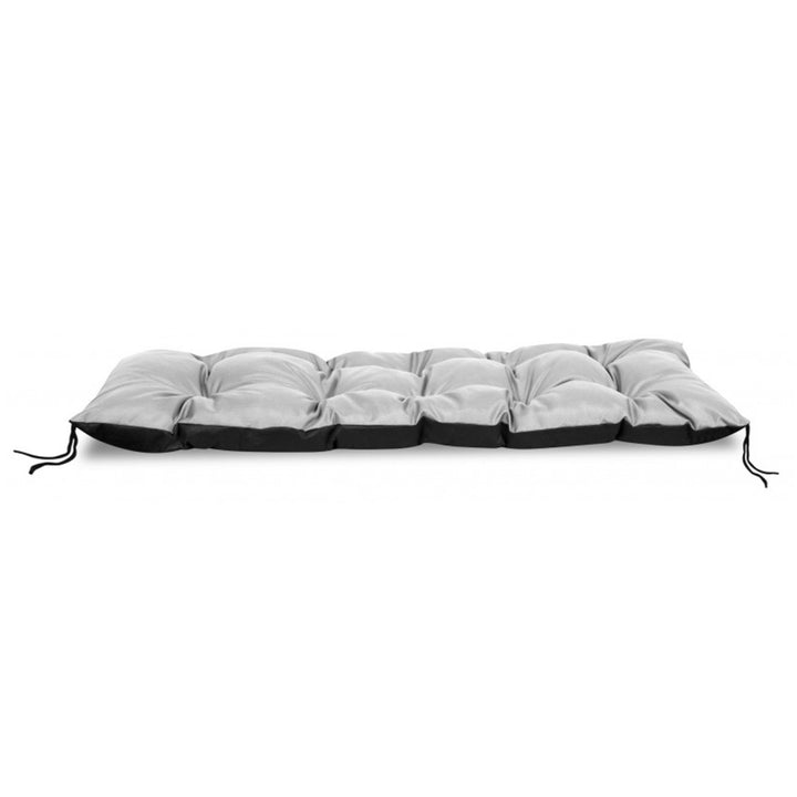 Europallet kerti pad párna világosszürke 120x40 cm