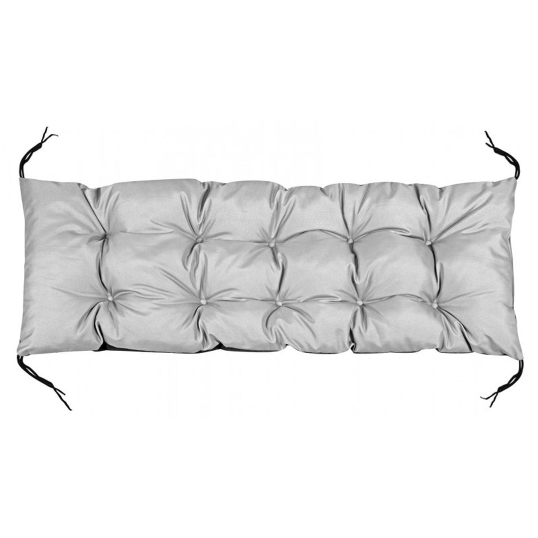 Europallet kerti pad párna világosszürke 120x40 cm