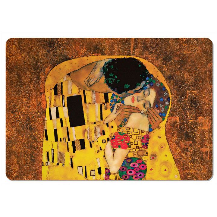 Bertoni íróasztal alátét, filc, 50x70 cm, Csókolózás