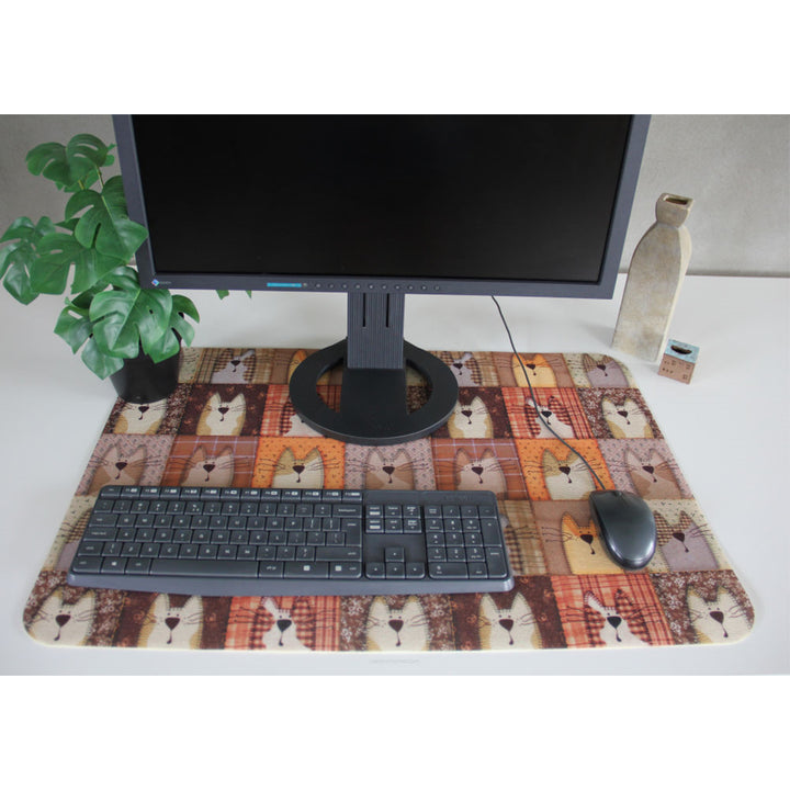 Bertoni íróasztallap, filcből, 50x70 cm, Pexeso Beige