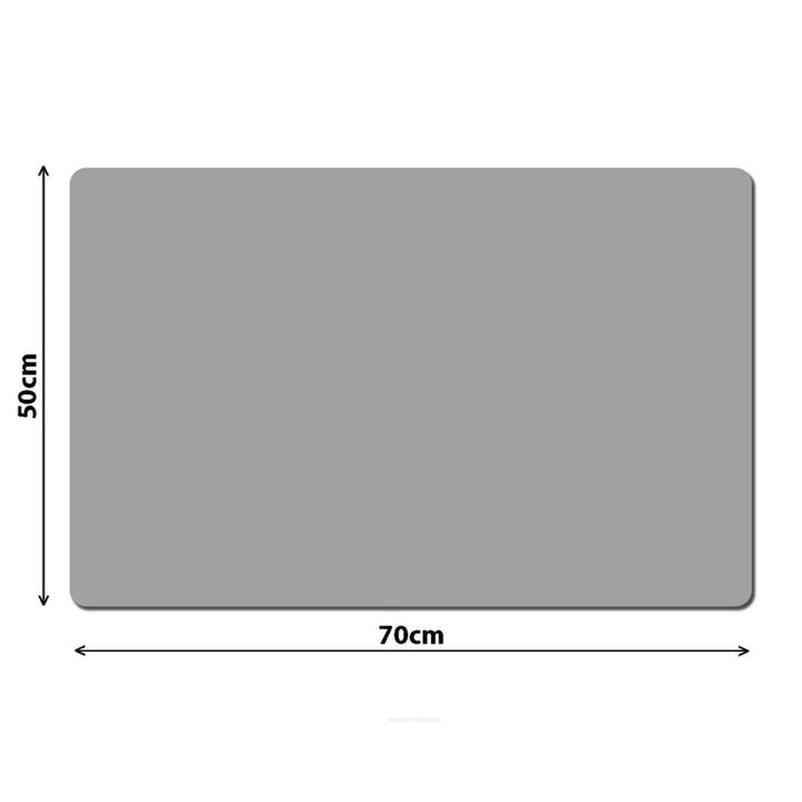 Bertoni íróasztallap, filcből, 50x70 cm, Pexeso Beige