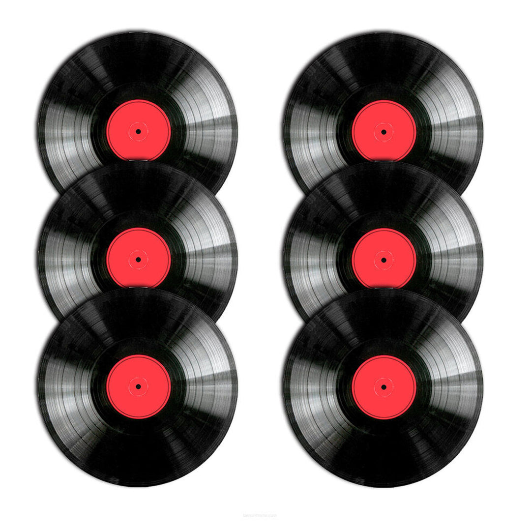 Bertoni asztali alátét készlet, 6 db, kerek, 33 cm, Vinyl