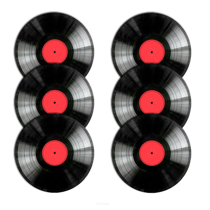 Bertoni asztali alátét készlet, 6 db, kerek, 33 cm, Vinyl