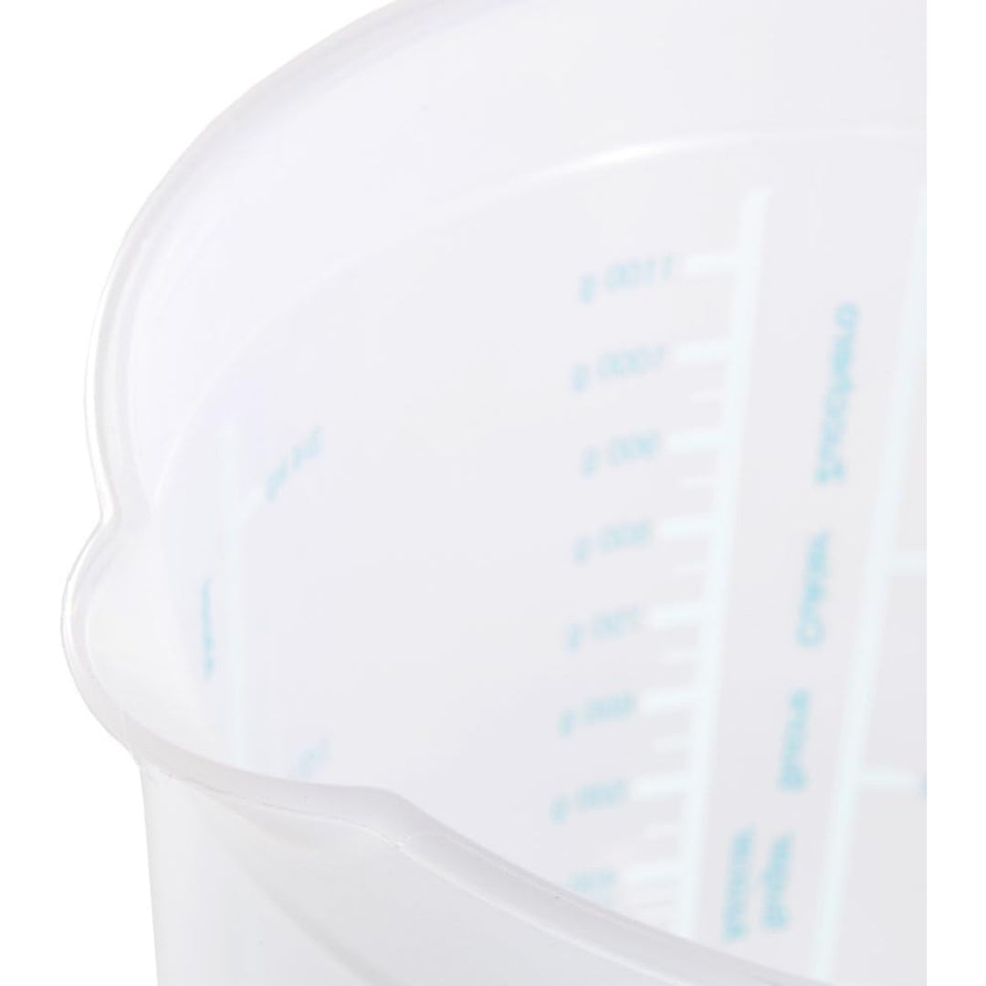 Keeeper mérőedény, csúszásmentes, fogantyúval, 1l, akvamarin, Masimmo