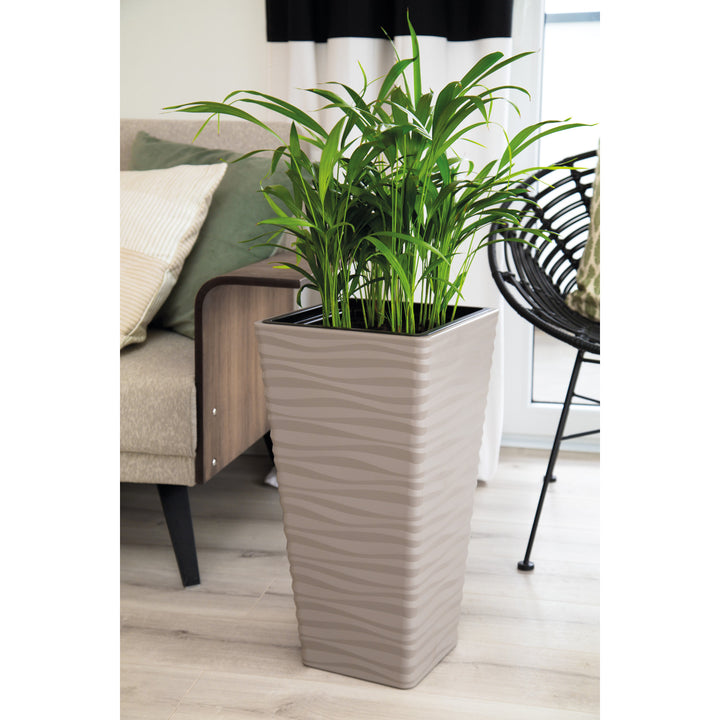 Sahara Dunes Slim négyzet alakú 35 cm-es szürke-bézs színű burkolat beltérre és kültérre egyaránt.