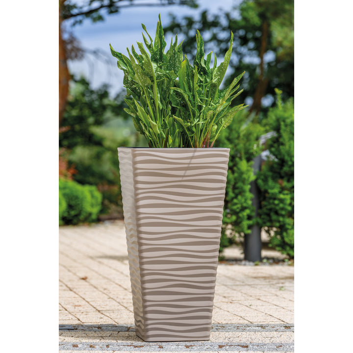 Sahara Dunes Slim négyzet alakú 35 cm-es szürke-bézs színű burkolat beltérre és kültérre egyaránt.