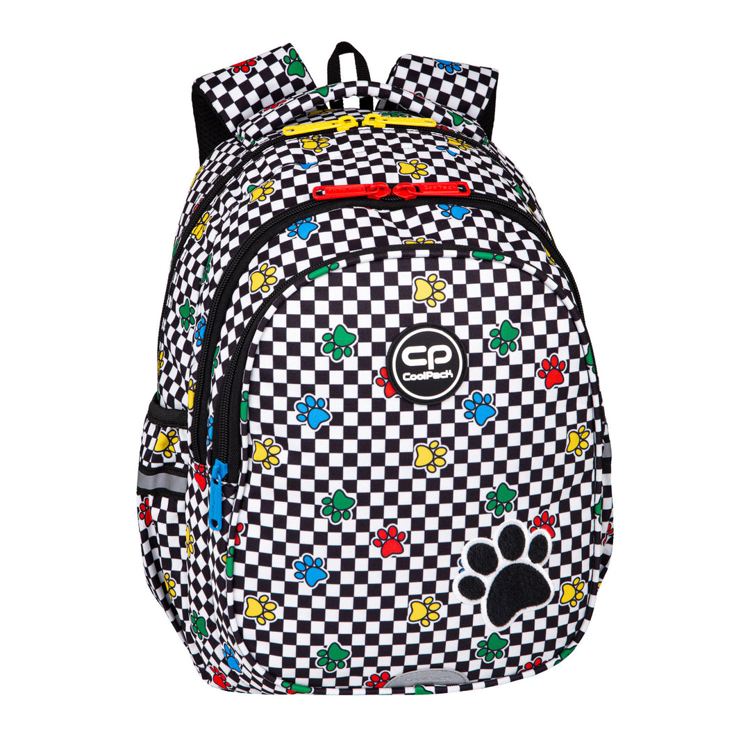 Coolpack ifjúsági hátizsák, 3 rekesz, kontúros hát, Jerry Catch Me