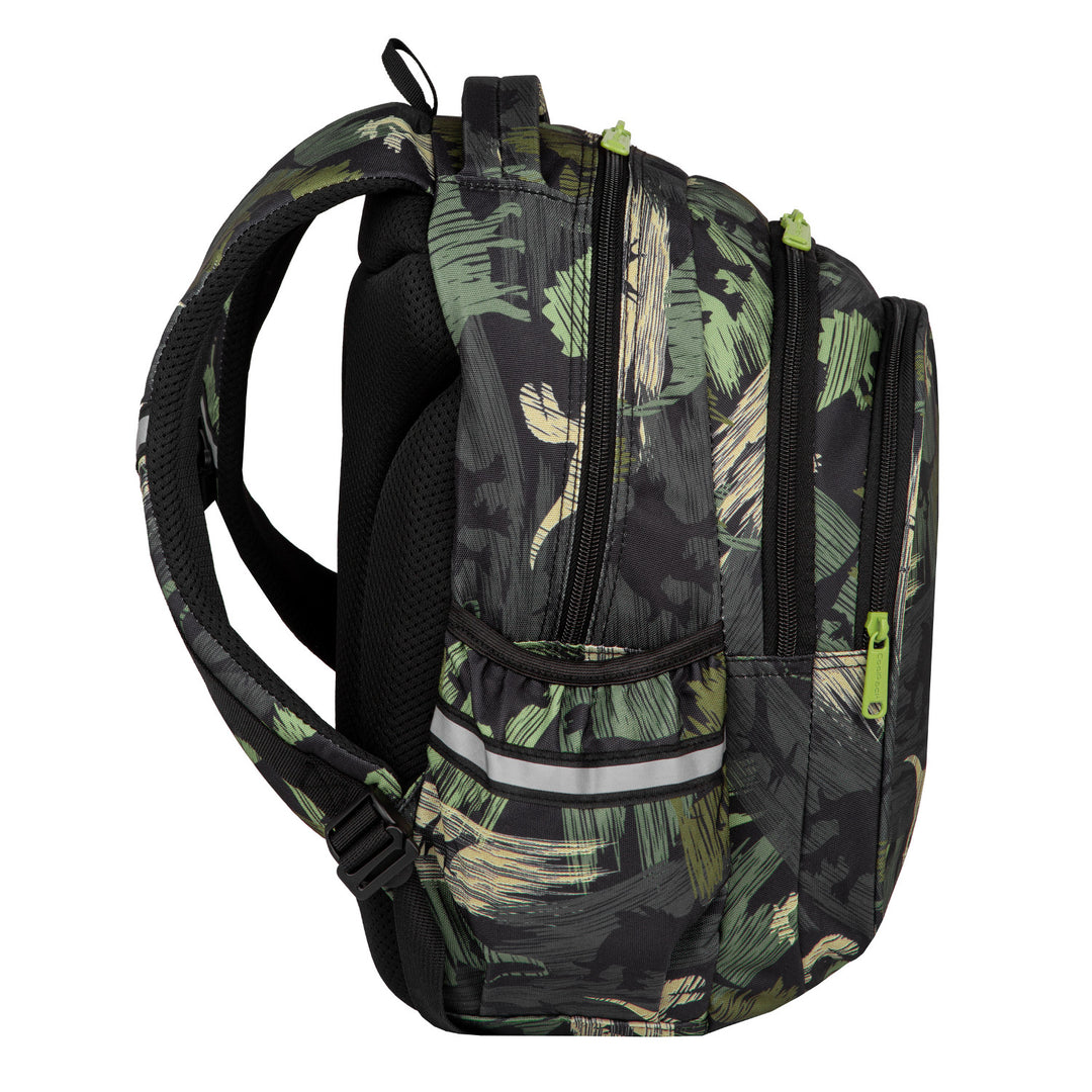 Coolpack ifjúsági hátizsák, 3 rekesz, kontúros hát, Jerry Adventure Park