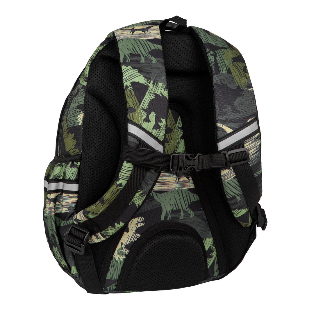 Coolpack ifjúsági hátizsák, 3 rekesz, kontúros hát, Jerry Adventure Park