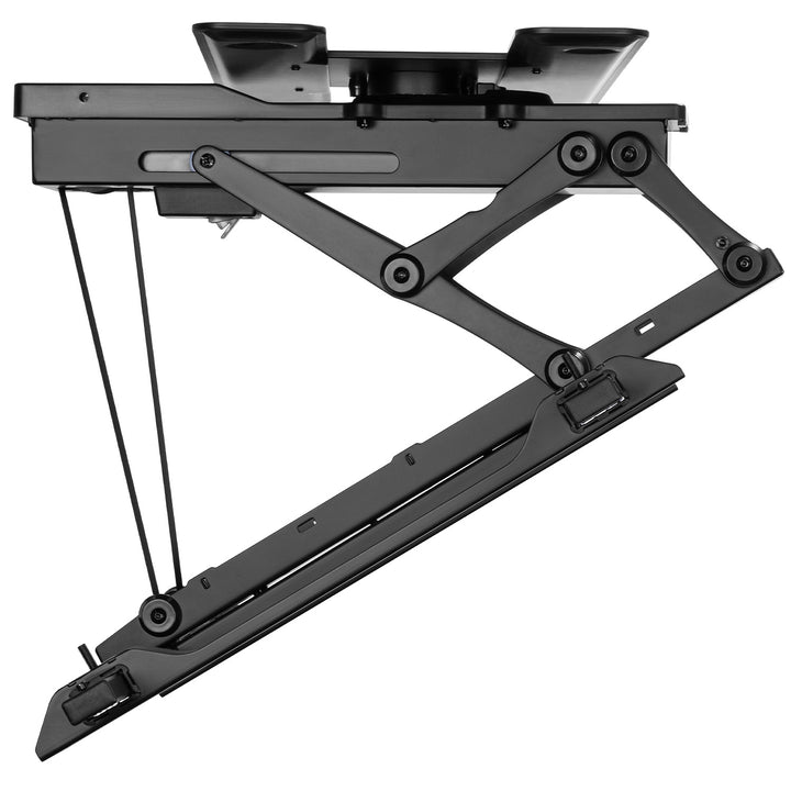 Maclean elektromos mennyezeti TV tartó, TUYA tartó, max VESA 600x400, 90st forgatható, 32"-75", 35kg, MC-490