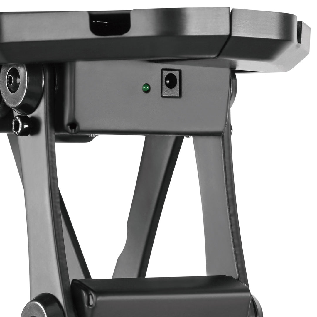 Maclean elektromos mennyezeti tartó TV-hez, TUYA tartó, max VESA 600x400, távirányító, 23"-55", 30kg, MC-492