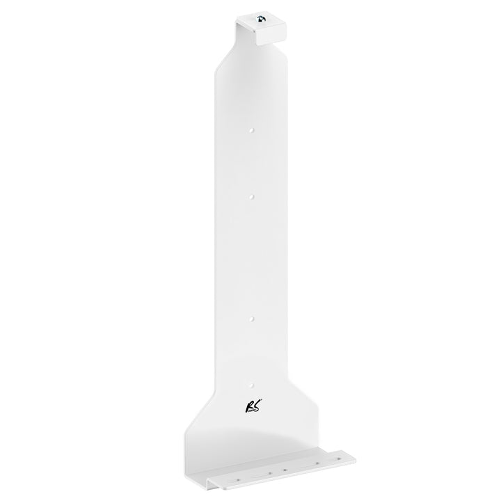 Falra szerelhető állvány fehér színben Playstation 5 konzolhoz, 10kg max, NanoRS RS180