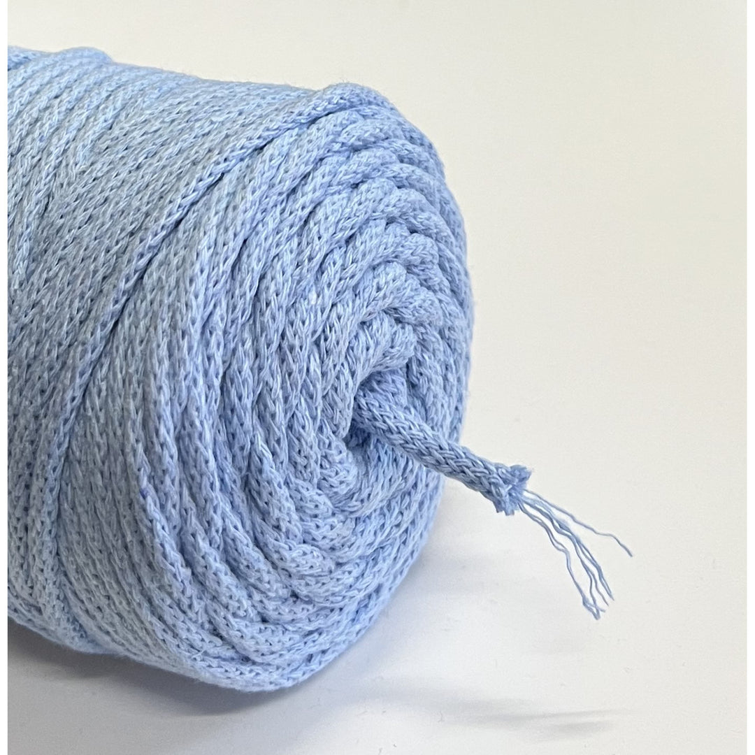 ColiNea, pamut zsinór pamut maggal, fonott, 3mm, 100m, kék