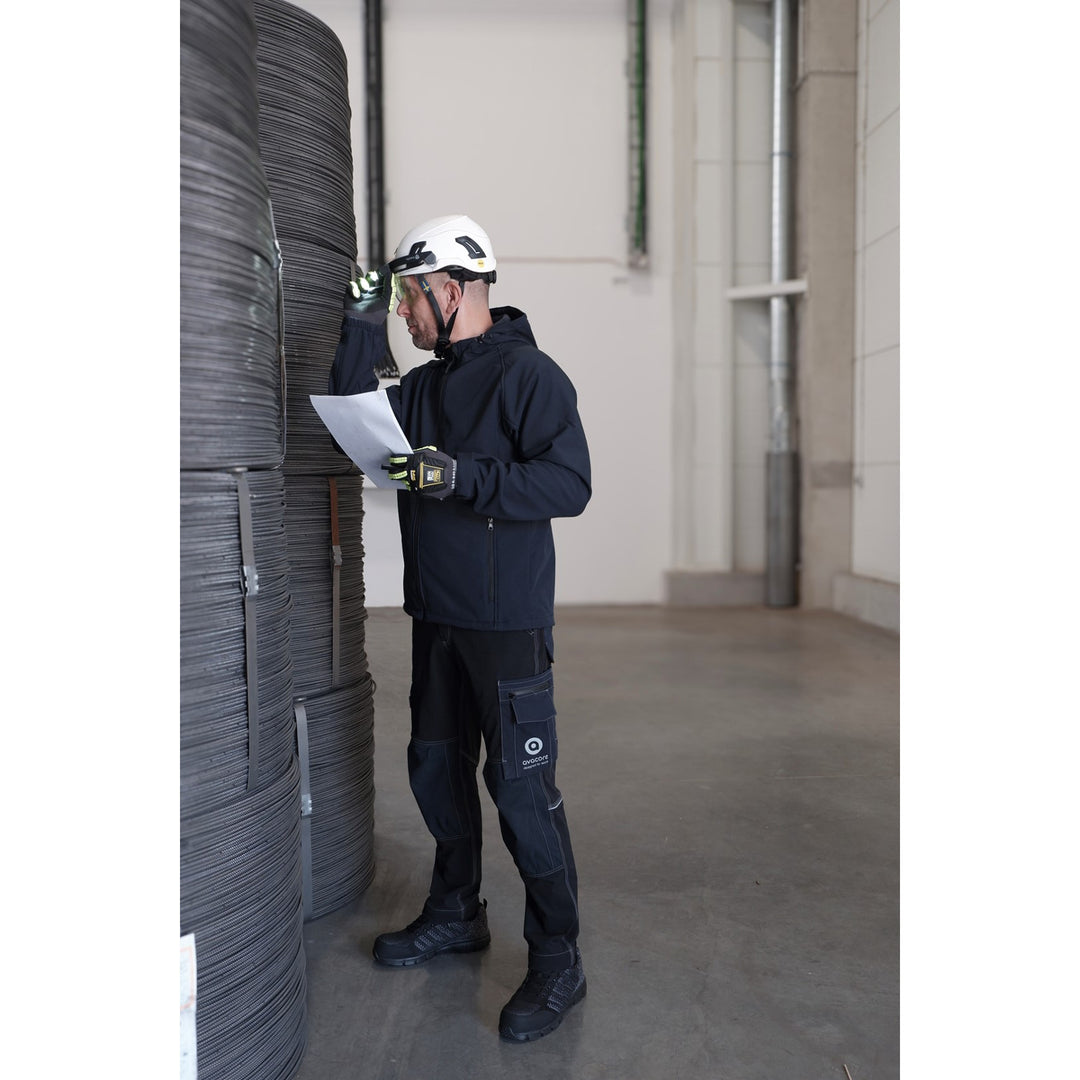 Avacore derekú nadrág, sztreccs, cordura, fekete és tengerészkék, 46-os méret, Avaflex