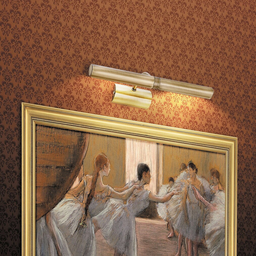 Rabalux fali lámpa, képvilágításhoz, 2xE14, barna, képvilágításhoz