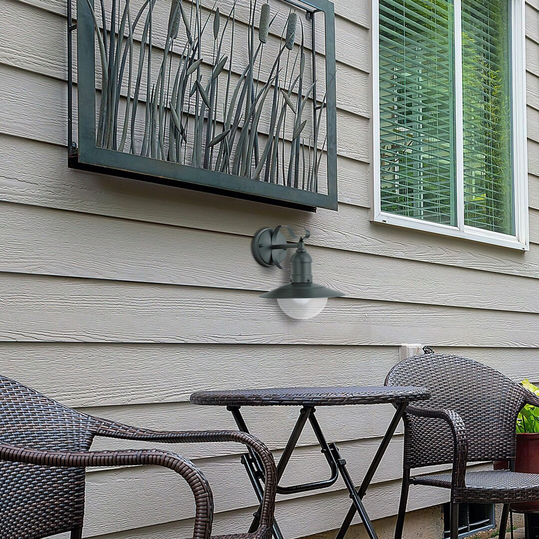 Rabalux fali lámpa, kültéri, IP44, E27, max 60W, zöld, Oslo