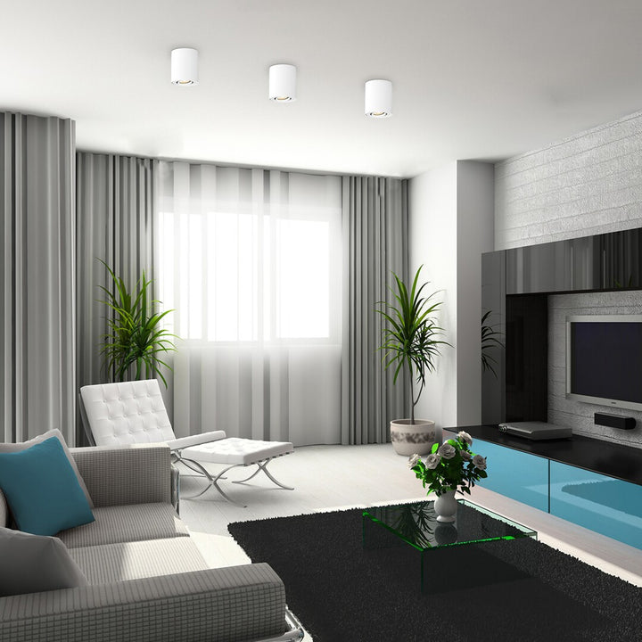 Rabalux mennyezeti lámpa, felszíni szerelésű, GU10, IP20, fehér, Kobald